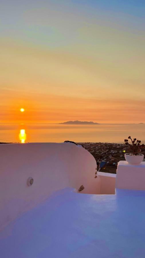 Villa Kastelli88 Santorini Pyrgos Bagian luar foto