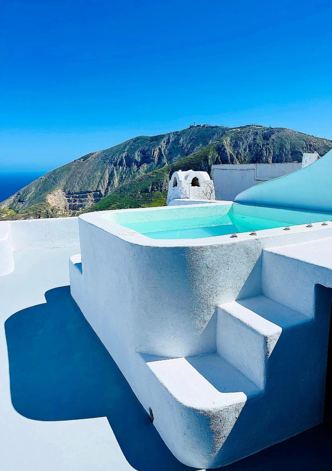 Villa Kastelli88 Santorini Pyrgos Bagian luar foto